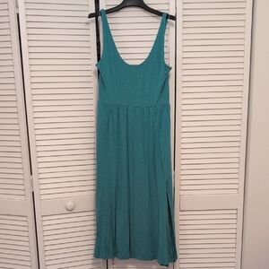 Teal Sleeveless Maxi Dress Xl
